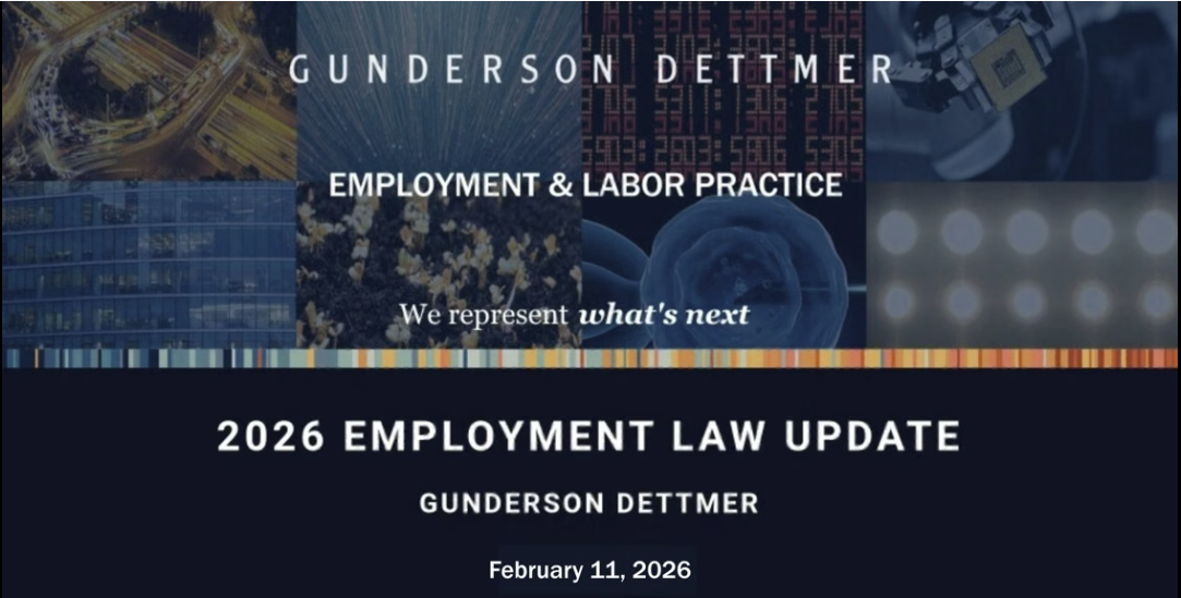 2026 Employment Law Update